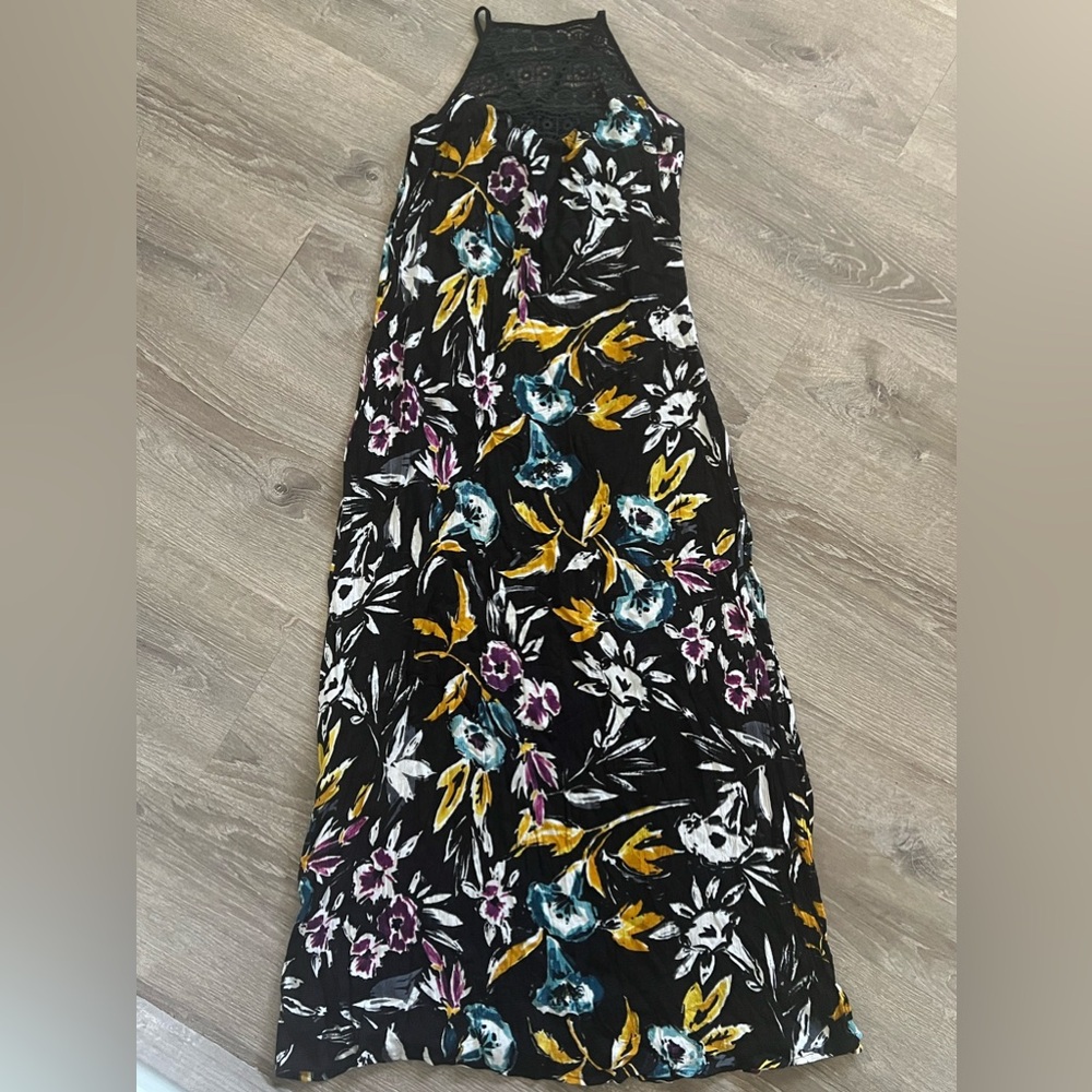 Band of Gypsies Floral Maxi Dress size M